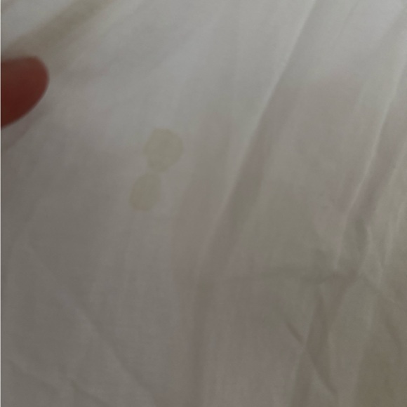 Anthropologie Asymmetrical Pilcro White Babydoll Dress sz XL - Picture 3 of 5